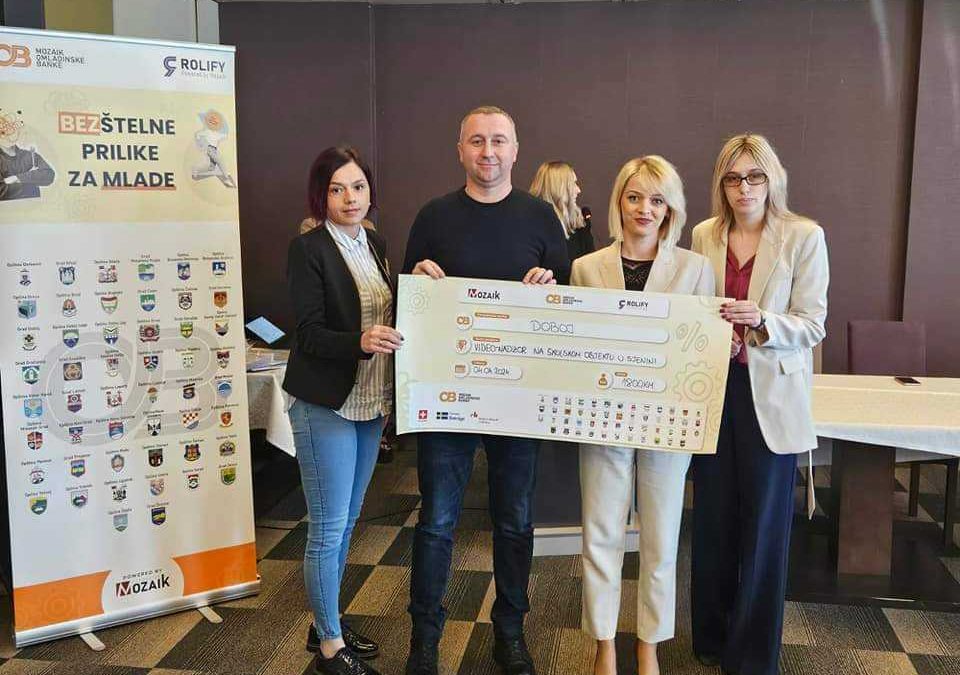 Пројекат „Видео-надзор на школском објекту у Сјенини“