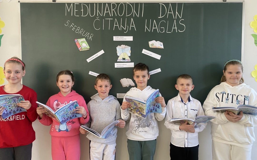 5. ФЕБРУАР-СВЈЕТСКИ ДАН ЧИТАЊА НАГЛАС